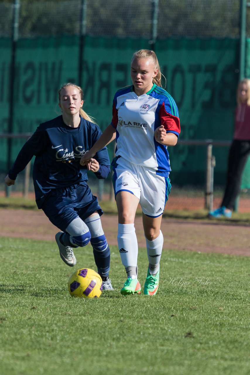 Bild 302 - B-Juniorinnen Krummesser SV - SV Henstedt Ulzburg : Ergebnis: 0:3